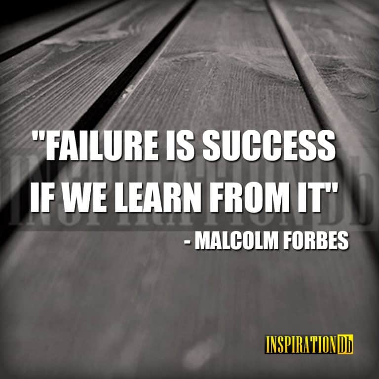 Malcolm Forbes Quote Poster - InspirationDb