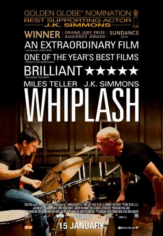 Whiplash Inspirational Movie - InspirationDb